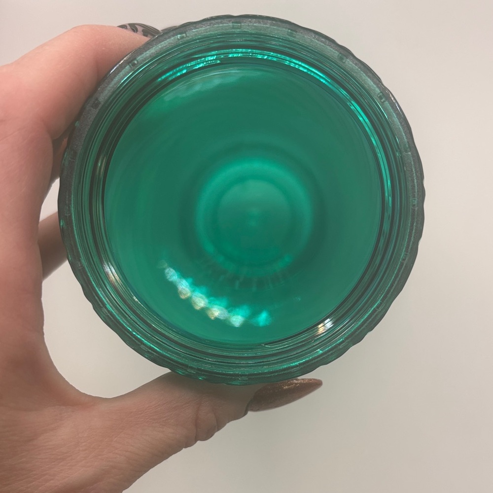 2022 Starbucks Textured Swirl 16 oz Cold Drink Tumbler iridescent Green - Picture 5 of 7
